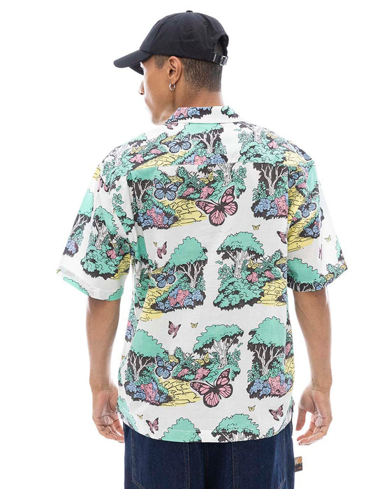 ELEMENT メンズ TILLOW SS 半袖シャツ 【2025年春夏モデル】 WCB6 / XL