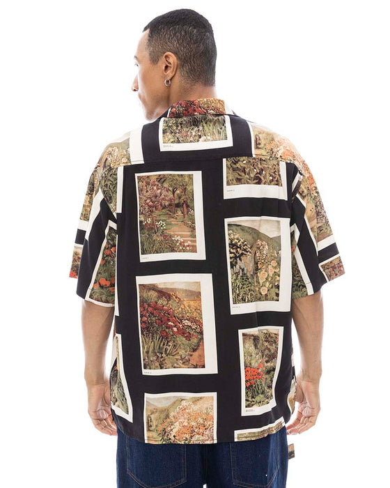 ELEMENT メンズ RESORT SS 半袖シャツ 【2025年春夏モデル】 KVM7 / XL