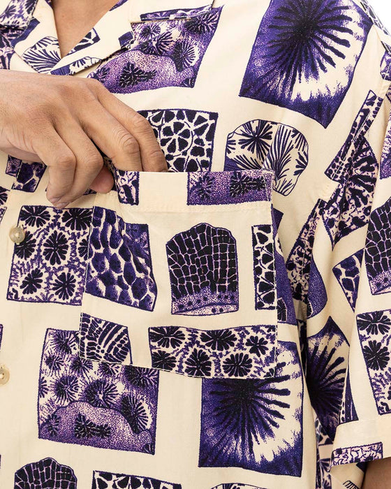 ELEMENT メンズ RESORT SS 半袖シャツ 【2025年春夏モデル】 NEQ6 / XL