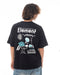ELEMENT メンズ AGE OF SS Tシャツ 【2025年春夏モデル】 FBK / XL