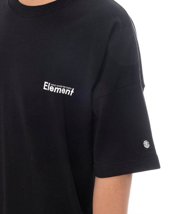 ELEMENT メンズ AGE OF SS Tシャツ 【2025年春夏モデル】 FBK / XL