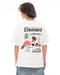 ELEMENT メンズ AGE OF SS Tシャツ 【2025年春夏モデル】 WHT / XL