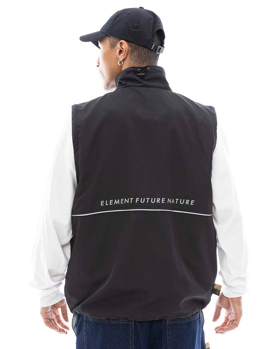 ELEMENT メンズ 2WAY ALPHA JACKET ジャケット 【2025年春夏モデル】 FBK / XL