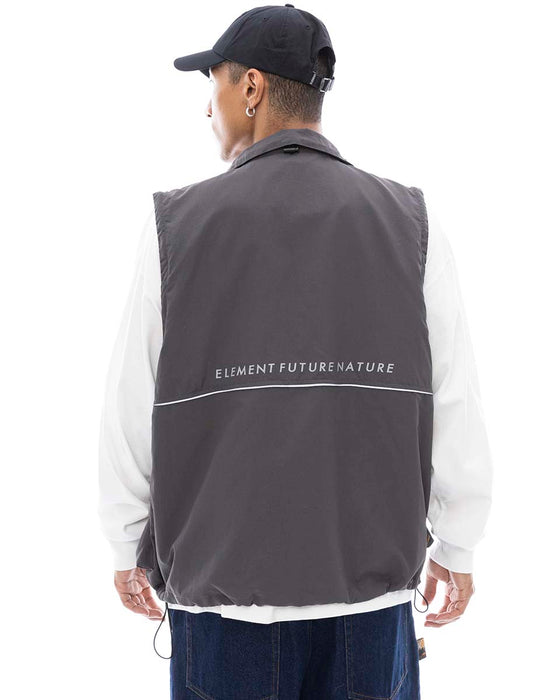 ELEMENT メンズ 2WAY ALPHA JACKET ジャケット 【2025年春夏モデル】 GRY / XL