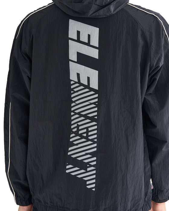 ELEMENT メンズ WIND JACKET ジャケット 【2025年春夏モデル】 FBK / XL