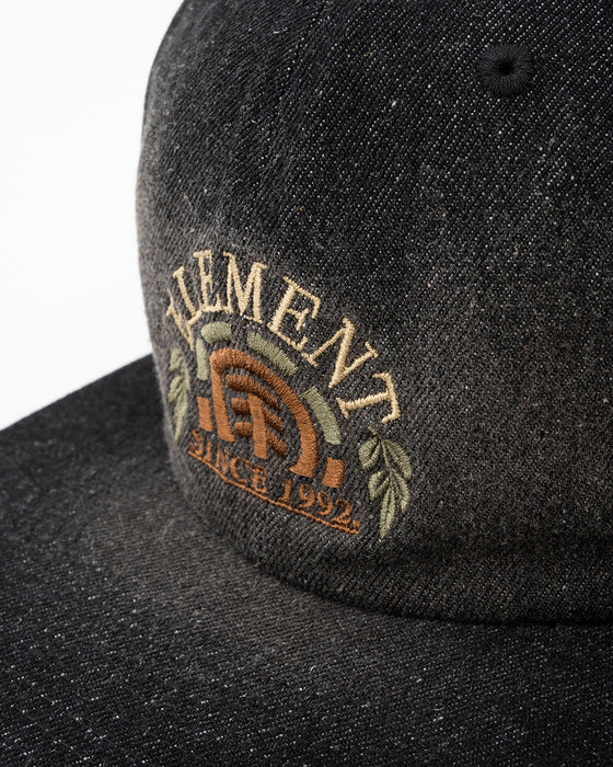 ELEMENT メンズ EMBLEM CAP キャップ 【2025年春夏モデル】 FBK / F