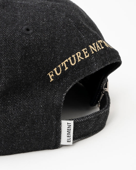 ELEMENT メンズ EMBLEM CAP キャップ 【2025年春夏モデル】 FBK / F