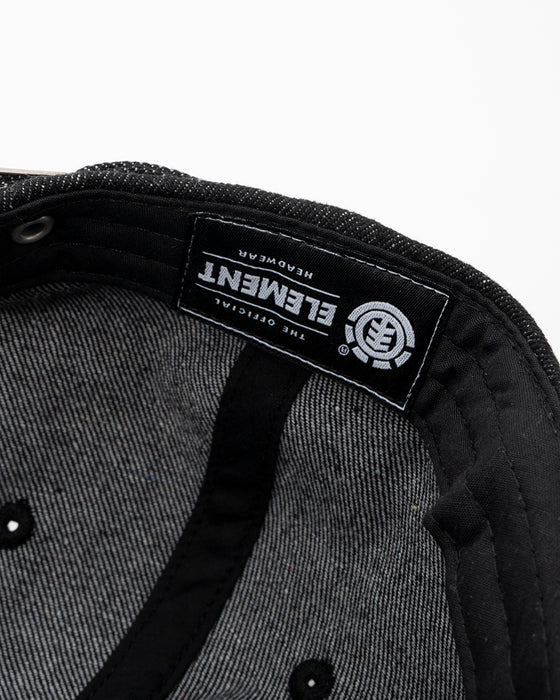 ELEMENT メンズ EMBLEM CAP キャップ 【2025年春夏モデル】 FBK / F