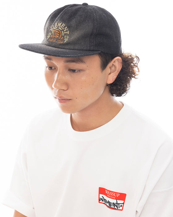 ELEMENT メンズ EMBLEM CAP キャップ 【2025年春夏モデル】 FBK / F