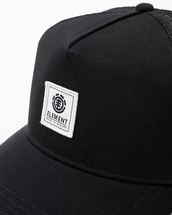 ELEMENT メンズ PATCH MESH キャップ 【2025年春夏モデル】 FBK / F