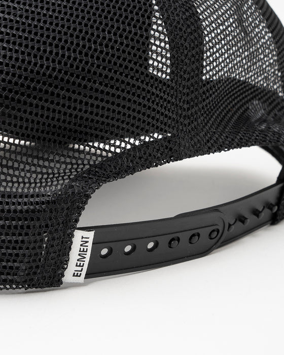ELEMENT メンズ PATCH MESH キャップ 【2025年春夏モデル】 FBK / F