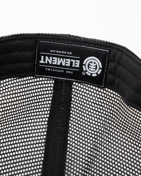 ELEMENT メンズ PATCH MESH キャップ 【2025年春夏モデル】 FBK / F