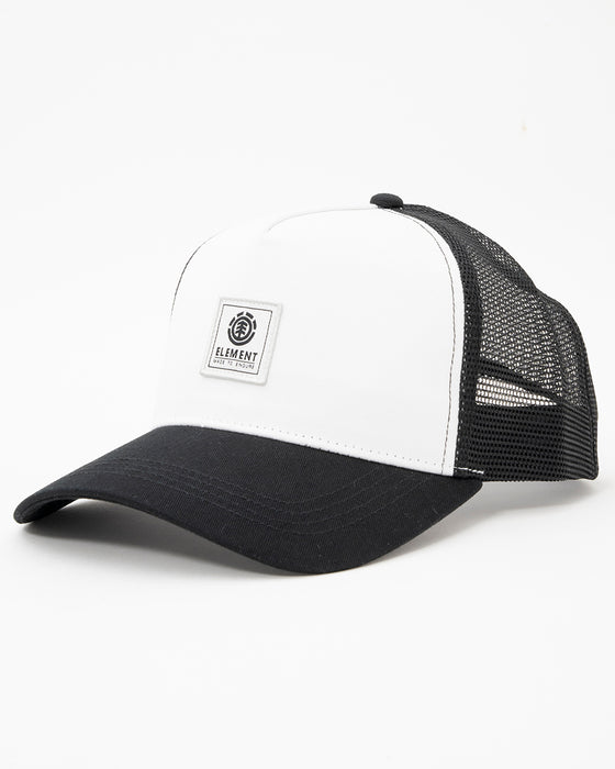ELEMENT メンズ PATCH MESH キャップ 【2025年春夏モデル】 WHT / F