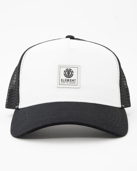 ELEMENT メンズ PATCH MESH キャップ 【2025年春夏モデル】 WHT / F