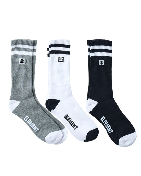 ELEMENT メンズ CLEARSIGHT SOCKS 3PK その他アクセサリー 【2025年春夏モデル】 KSQ0 / F