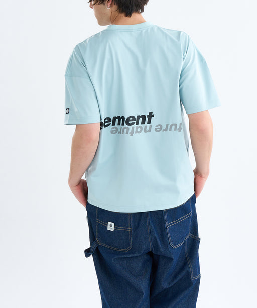 【直営店限定】ELEMENT メンズ REFLECTION SS Tシャツ 【2025年春夏モデル】 GRY / XL