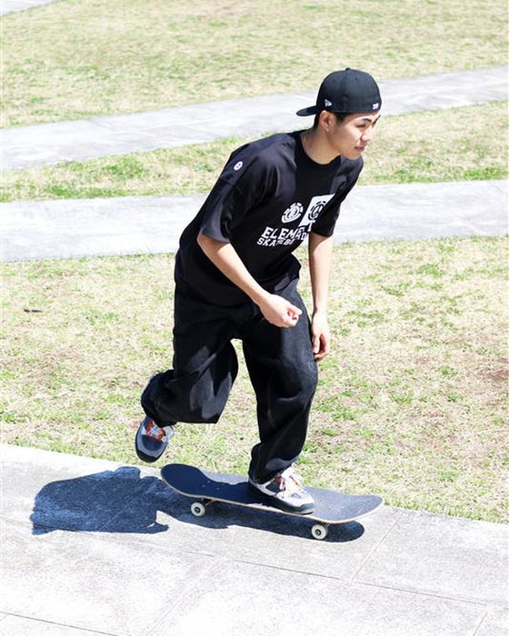 【OUTLET】【直営店限定】【吸水速乾＆ヘビーオンス】ELEMENT メンズ TO THE PEACE SS Tシャツ 【2025年春夏モデル】