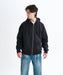 ELEMENT メンズ LOGO HOOD FULL ZIP パーカー 【2025年秋冬モデル】 FBK / XL