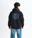 ELEMENT メンズ LOGO HOOD FULL ZIP パーカー 【2025年秋冬モデル】 FBK / XL