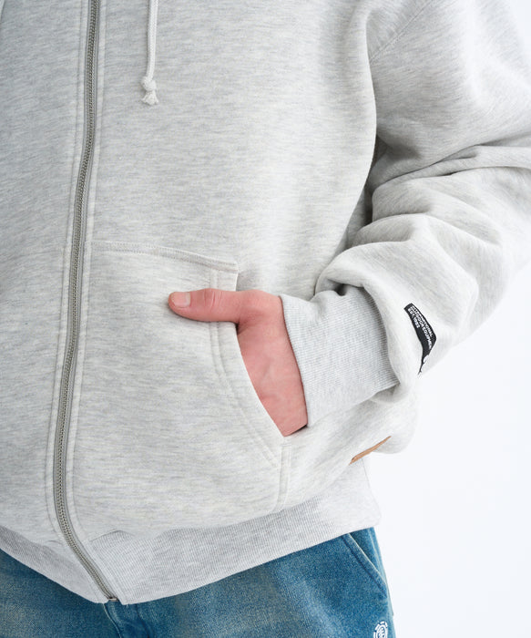 ELEMENT メンズ LOGO HOOD FULL ZIP パーカー 【2025年秋冬モデル】 WHH / XL
