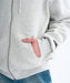 ELEMENT メンズ LOGO HOOD FULL ZIP パーカー 【2025年秋冬モデル】 WHH / XL