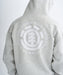 ELEMENT メンズ LOGO HOOD FULL ZIP パーカー 【2025年秋冬モデル】 WHH / XL