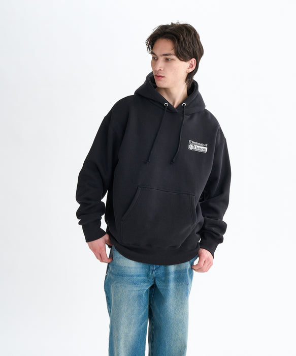 ELEMENT メンズ ESSENTIAL HOOD パーカー 【2025年秋冬モデル】 FBK / XL