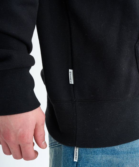 ELEMENT メンズ RASTAMAN HOOD パーカー 【2025年秋冬モデル】 FBK / XL