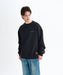 ELEMENT メンズ LOGO CREW トレーナー 【2025年秋冬モデル】 FBK / XL