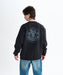 ELEMENT メンズ LOGO CREW トレーナー 【2025年秋冬モデル】 FBK / XL