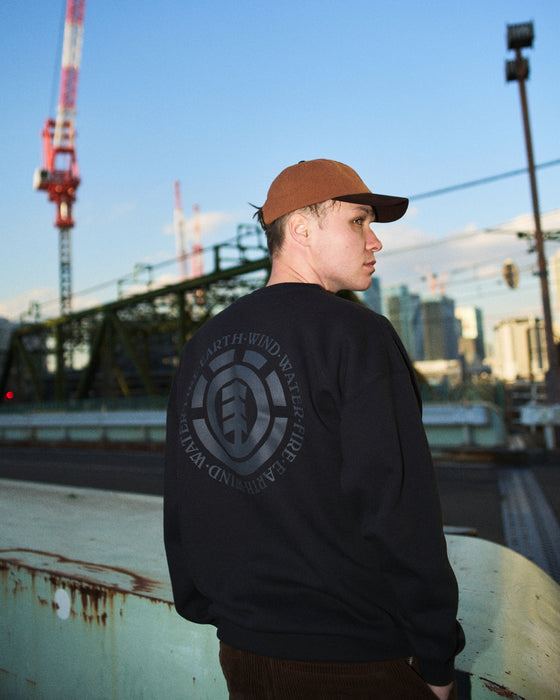 【OUTLET】ELEMENT メンズ LOGO CREW トレーナー 【2025年秋冬モデル】