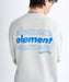 ELEMENT メンズ NEW YORK CREW トレーナー 【2025年秋冬モデル】 WHH / XL