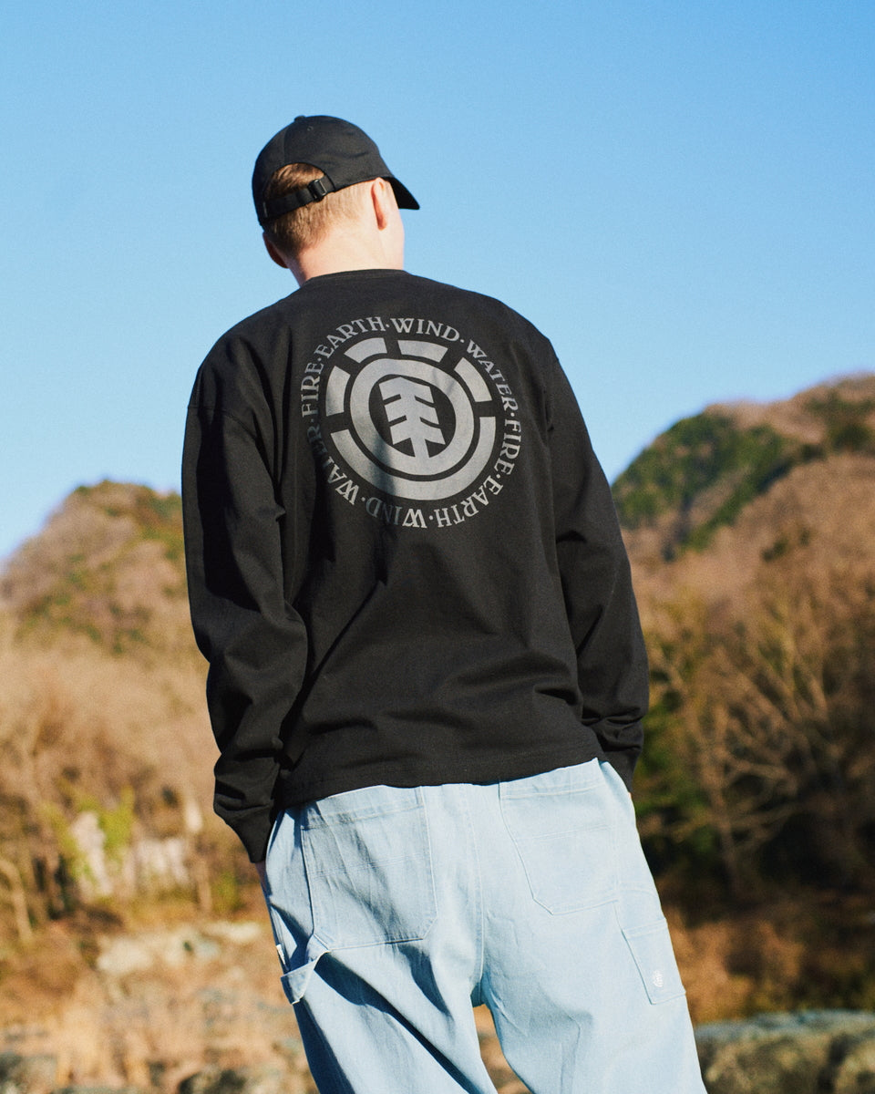 SALE】ELEMENT メンズ LOGO LS ロンT 【2025年秋冬モデル】