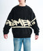 ELEMENT メンズ TAG KNIT セーター 【2025年秋冬モデル】 FBK / XL