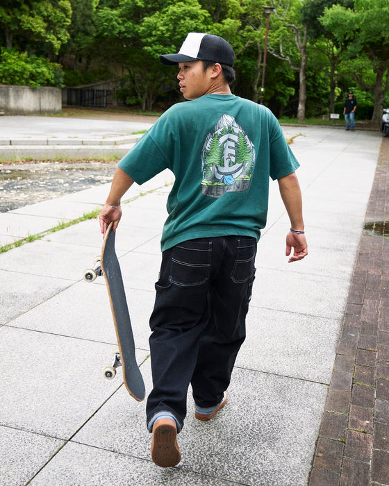 ELEMENT メンズ SHOD PANTS PAINT デニムパンツ 【2025年秋冬モデル】