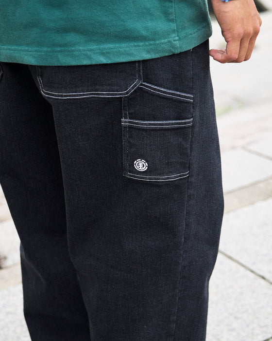 ELEMENT メンズ SHOD PANTS PAINT デニムパンツ 【2025年秋冬