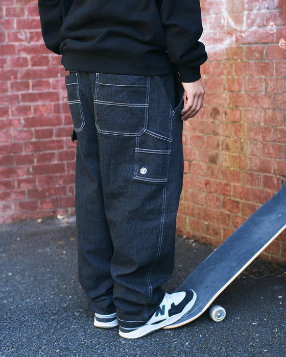 ELEMENT メンズ SHOD PANTS PAINT デニムパンツ 【2025年秋冬モデル】