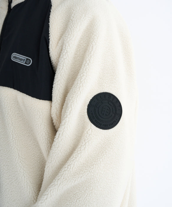 ELEMENT メンズ LACK SHEEP REVESIBLE ジャケット 【2025年秋冬モデル】 WHT / XL