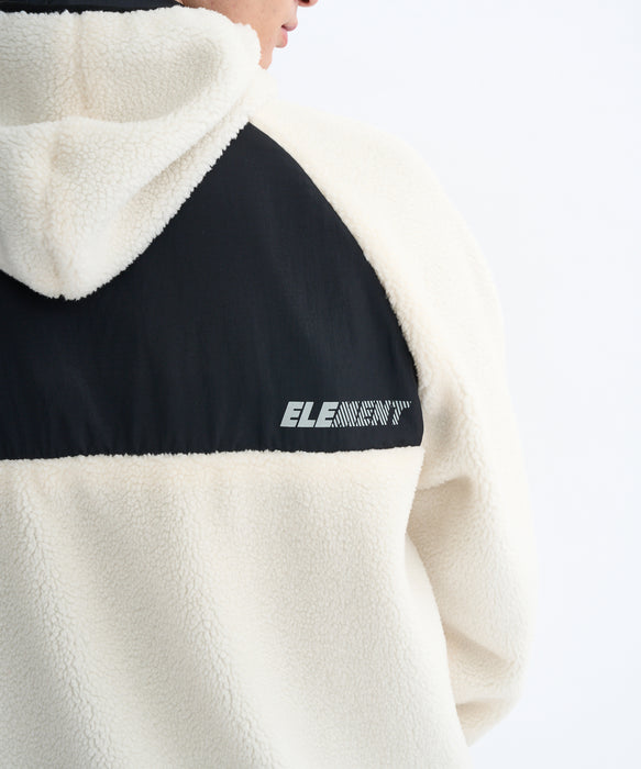 ELEMENT メンズ LACK SHEEP REVESIBLE ジャケット 【2025年秋冬モデル】 WHT / XL