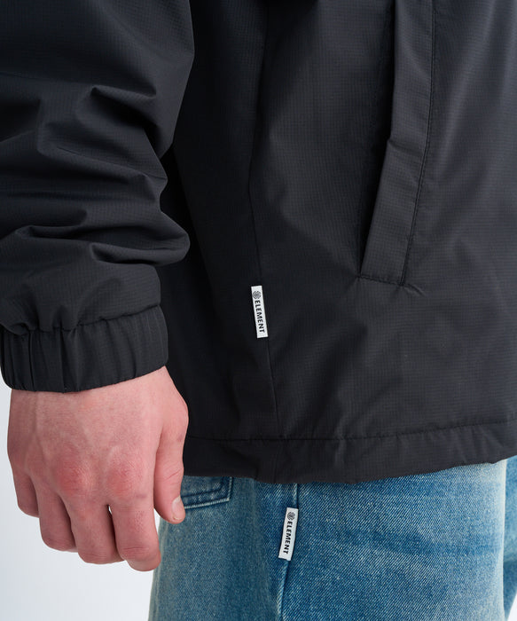 ELEMENT メンズ COACH JACKET ジャケット 【2025年秋冬モデル】 FBK / XL