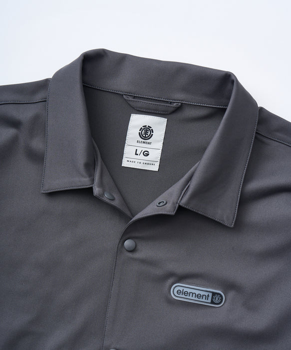 ELEMENT メンズ TREE COACH JACKET ジャケット 【2025年秋冬モデル】 GRY / XL