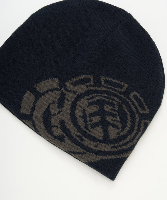 ELEMENT メンズ NO FOLD DOUBLE ICON BEANIEビーニー 【2025年秋冬モデル】