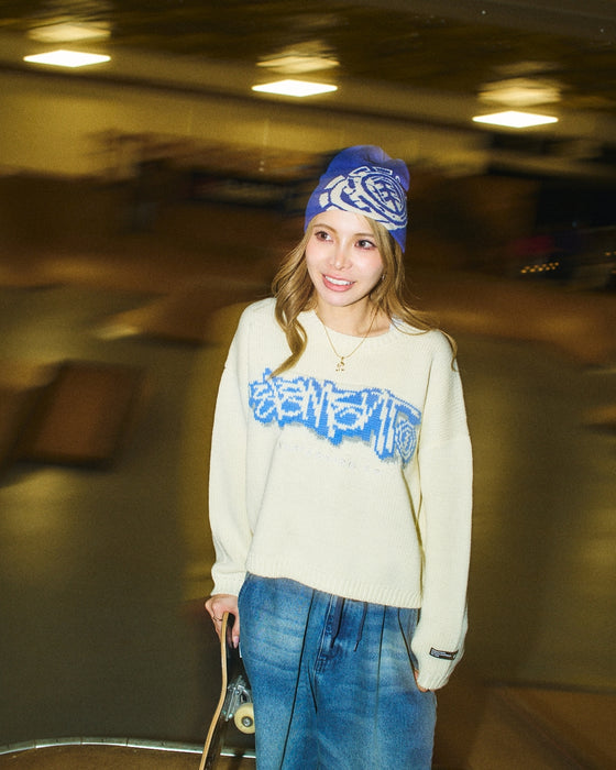 【OUTLET】ELEMENT メンズ NO FOLD DOUBLE ICON BEANIEビーニー 【2025年秋冬モデル】