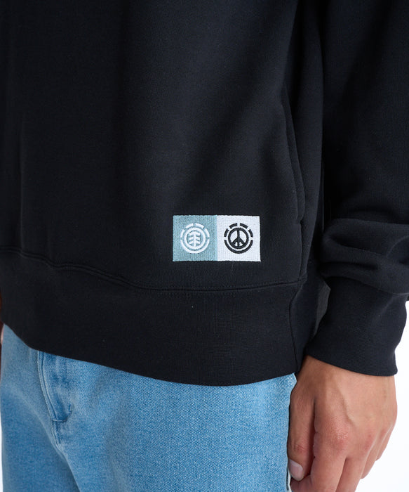 【OUTLET】【直営店限定】ELEMENT メンズ PEACE HALF スウェットジャケット 【2025年秋冬モデル】