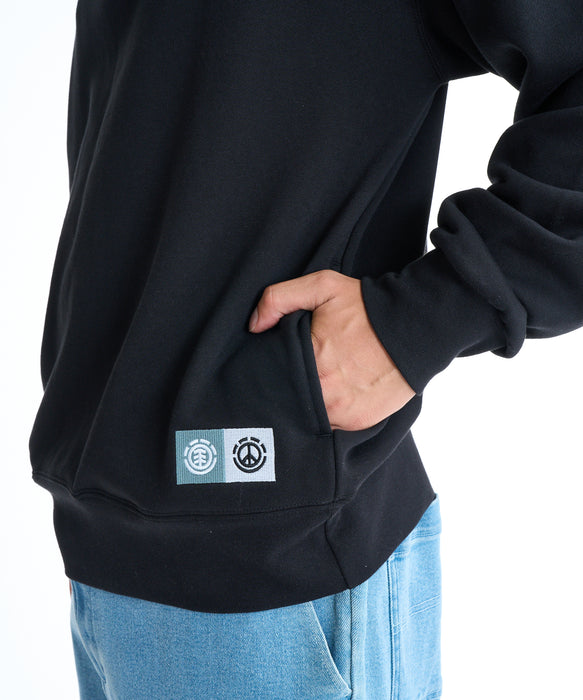 【OUTLET】【直営店限定】ELEMENT メンズ PEACE HALF スウェットジャケット 【2025年秋冬モデル】