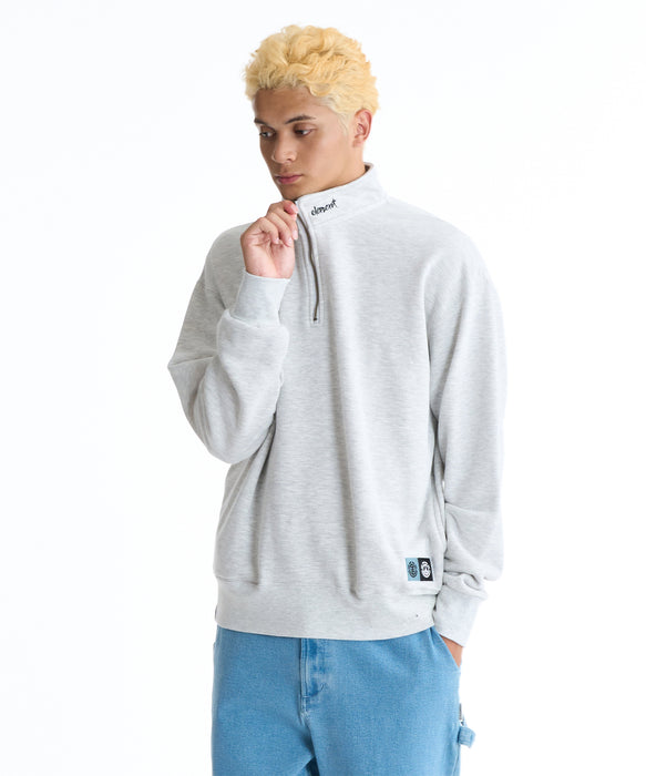 【OUTLET】【直営店限定】ELEMENT メンズ PEACE HALF スウェットジャケット 【2025年秋冬モデル】