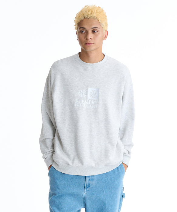 【OUTLET】【直営店限定】ELEMENT メンズ PEACE CREW トレーナー 【2025年秋冬モデル】