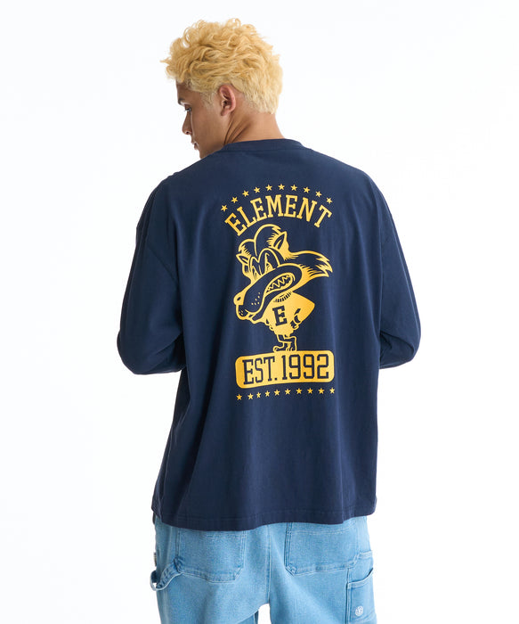 直営店限定】ELEMENT メンズ LION LS ロンT 【2025年秋冬モデル】