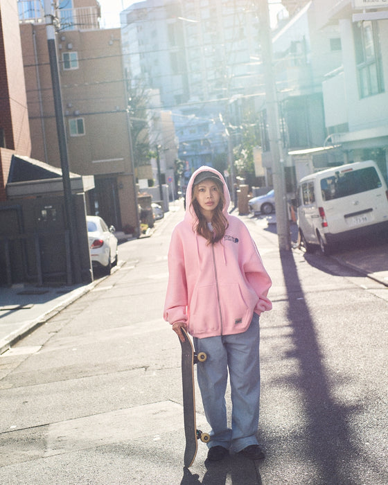 ボリュームパーカー　ピンク　2025年型 Princess Melody】うさみみショートパーカー - ピンク size-F