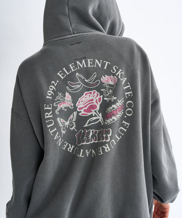 ELEMENT レディース ESSENTIAL FULL ZIP W パーカー 【2025年